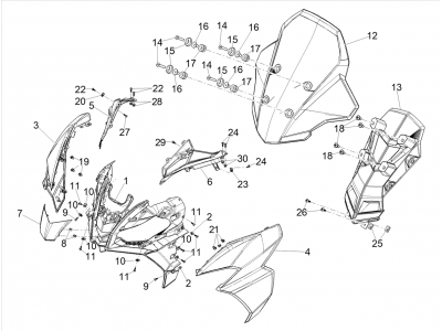 μάσκα εμπρός